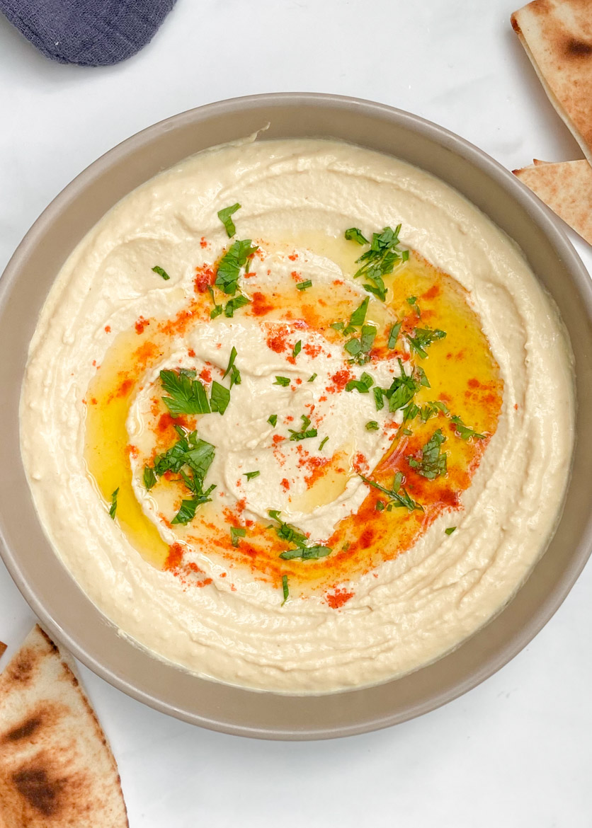 Homus: Uma Deliciosa e Saudável Opção de Patê de Grão-de-Bico
